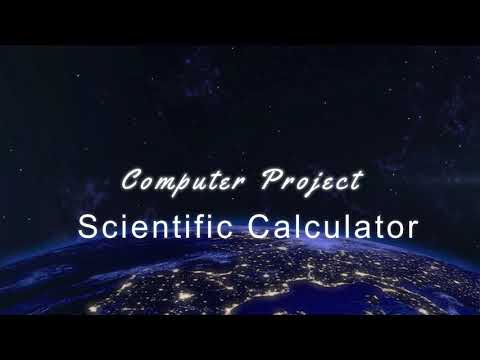 Scientific Calculator  | Python | CBSE Class 11 | Computer Science |