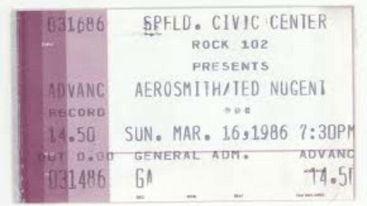 Aerosmith - 1986-03-16