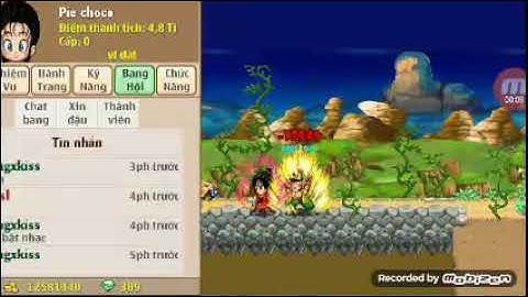 (Ngọc Rồng Online) Mở skill 3 đệ tử hp gấp 3 ki