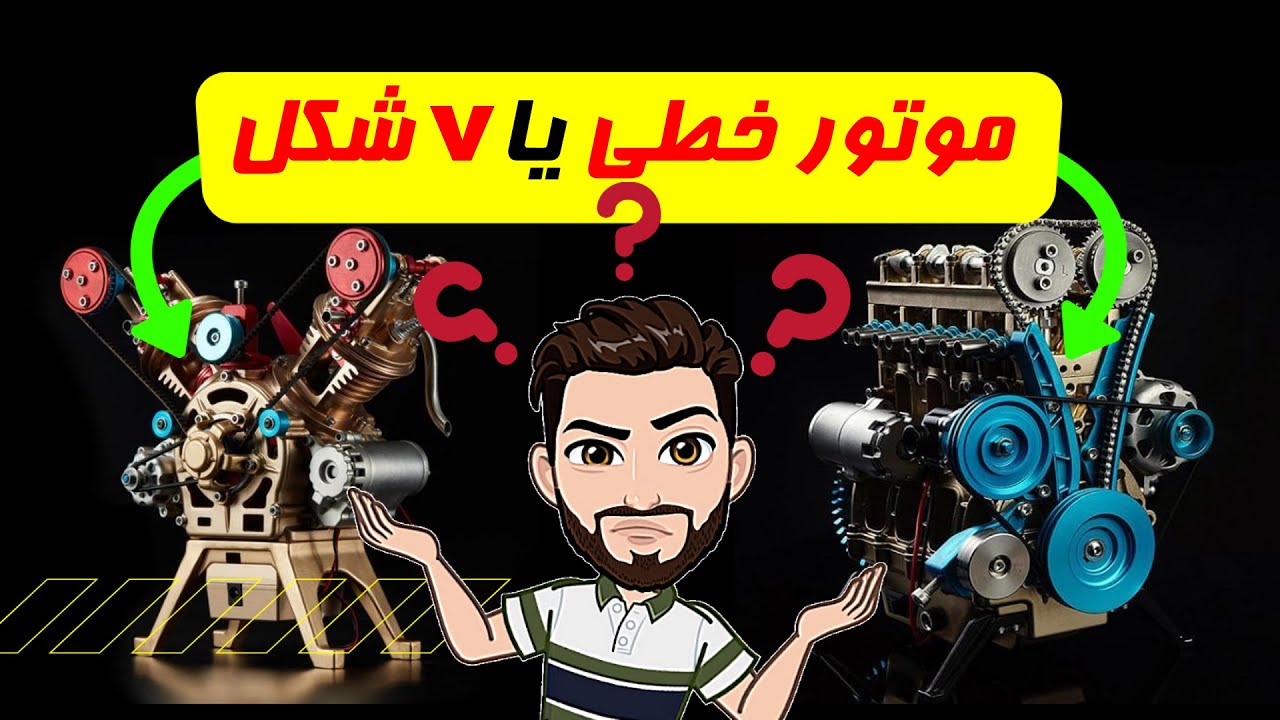 #3 Engine Layouts دوره آموزشی خودرو: انواع موتور خودرو از نظر آرایش ...