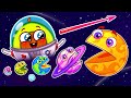 The Hungry Planet 🌍😋 Food Adventure for Kids 🎶Pit &amp; Penny Funny Stories 🥑