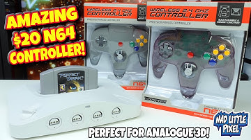 This $20 Wireless N64 Controller SHOCKED Me! Perfect For Analogue 3D! (Teknogame N64 Review)