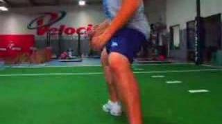 Velocity Sports Peformance Training Tip "Drop Step"