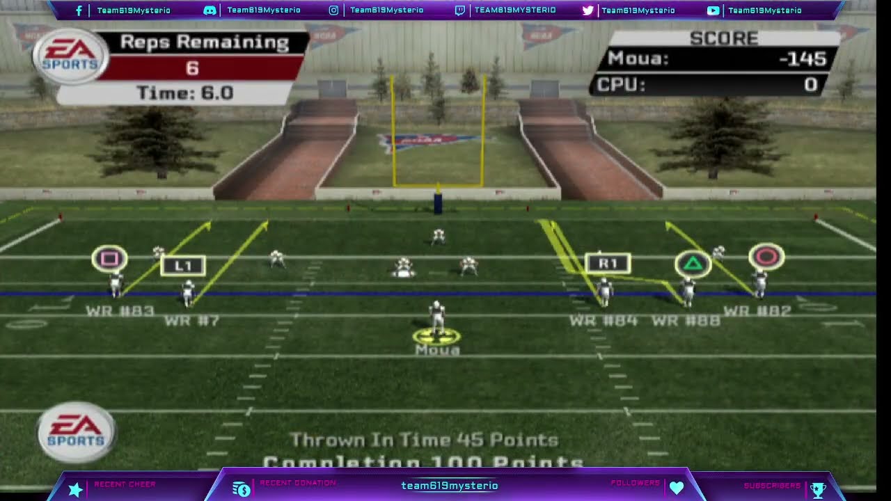 NCAA Football 06. Race For The Heisman. Pocket Quarterback.