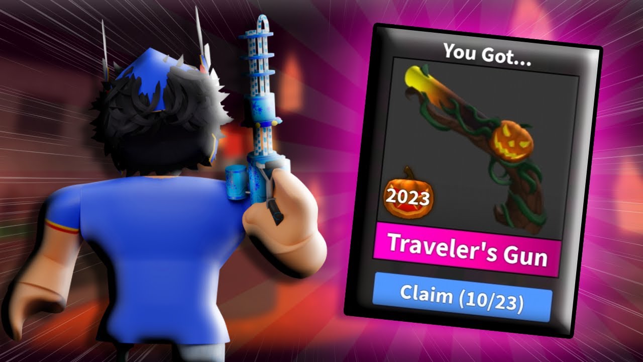 New free travelers gun In MM2 club