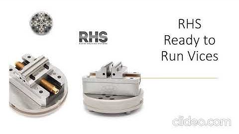 Rapid Holding Systems 5 Axis Machining Self Centering Vise