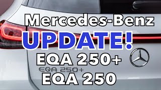 Update - Mercedes Eqa 250 Vs. Eqa 250 Key Differences, Range, Pricing