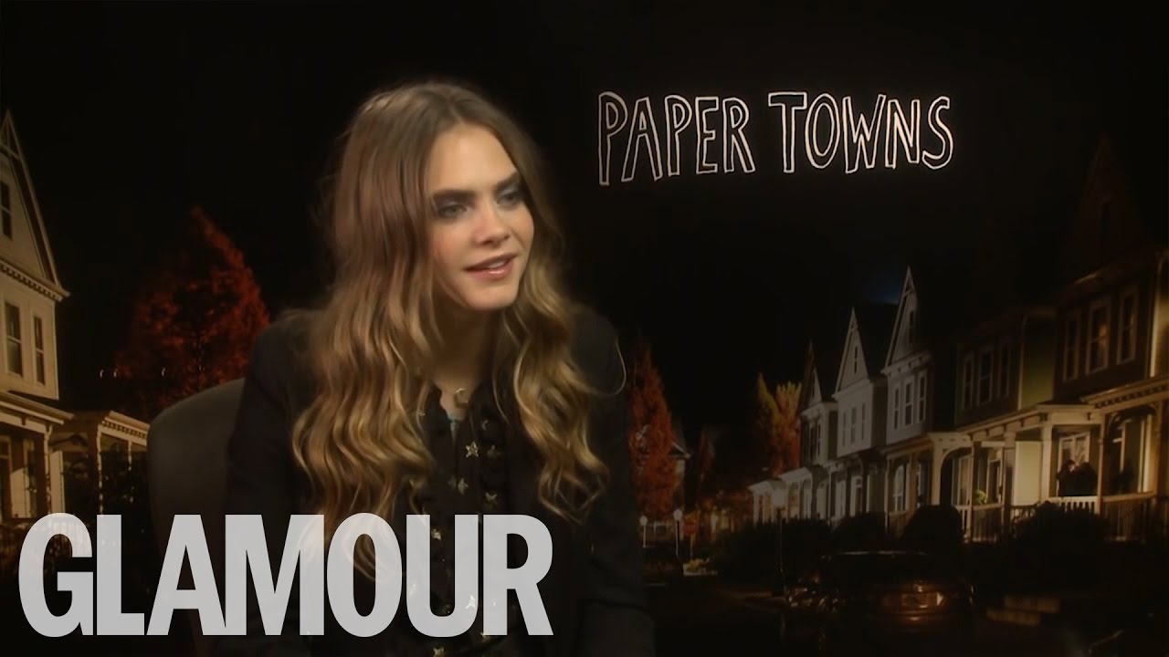 Cara Delevingne talks Paper Towns | Glamour UK 