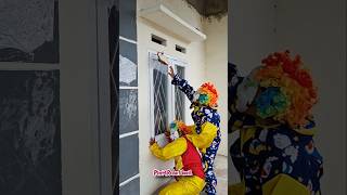 Badut Lucu Ambil Topeng Ondel Ondel trending viral funny