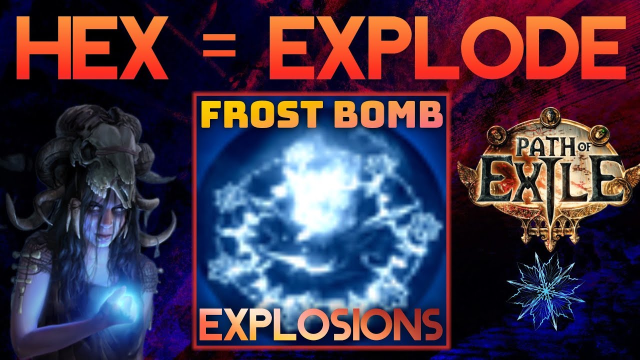 Freezing Bane Frost Bomb Occultist - Hex=Explode To The Test - YouTube
