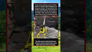 Dubai Civil Defense Deploys Futuristic Robotic Dogs and Firefighting UGV Units