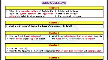 Class 11th (HSSC-I) | Computer Science Guess Paper 2024 | FBISE | Part-2 | Awais Sheikh