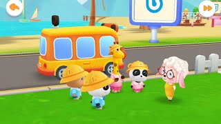 Kids go to Christmas trip 🥳  || baby bus || बच्चों वाला कार्टून || kids game video #kidsvideo #kids screenshot 4
