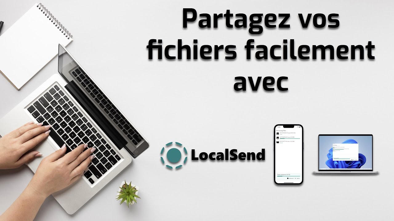 Partagez Vos Fichiers Facilement en Local sur tous vos appareils - YouTube