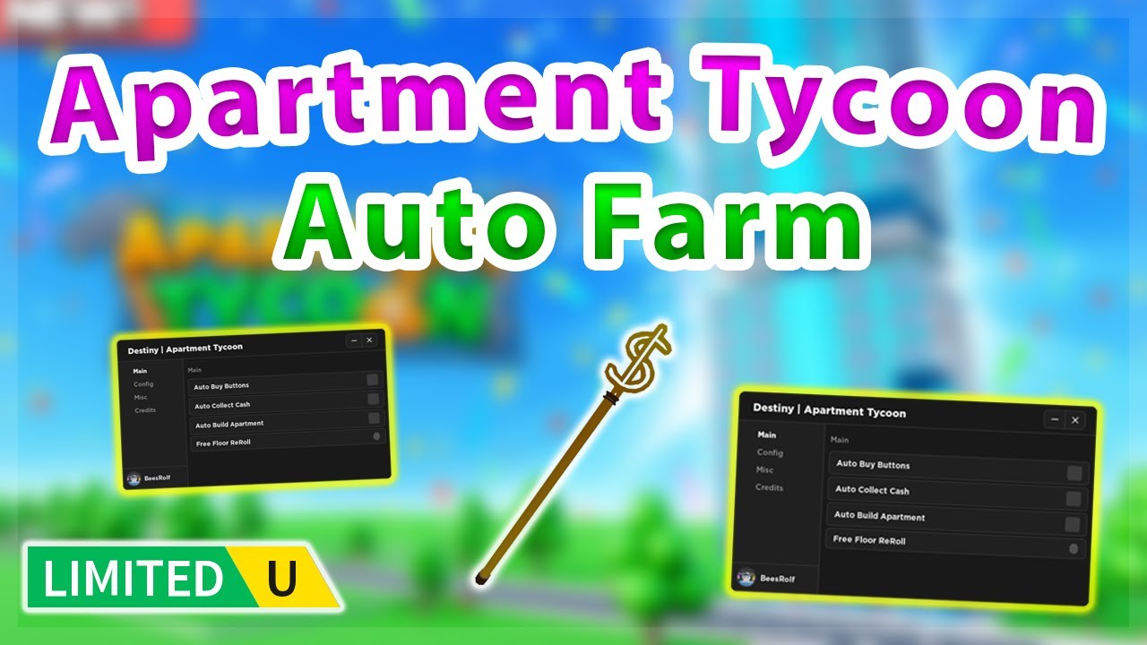 [LIMITED UGC] Apartment Tycoon | Auto Buttons / Floors Script - YouTube
