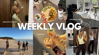 WEEKLY VLOG 3am wake ups getting back into routine food walks organisation chats gym fits