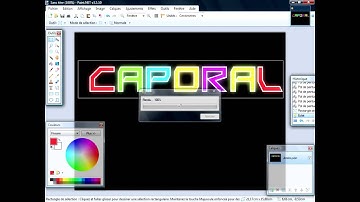 Faire un effet néon sur paint.net