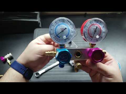 Harbor Freight Manifold Gauge