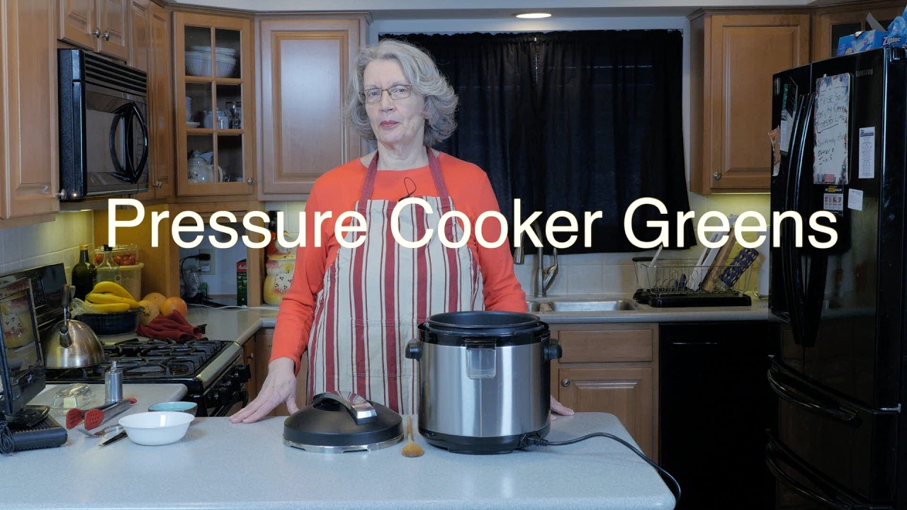 Pressure Cooker Greens - YouTube