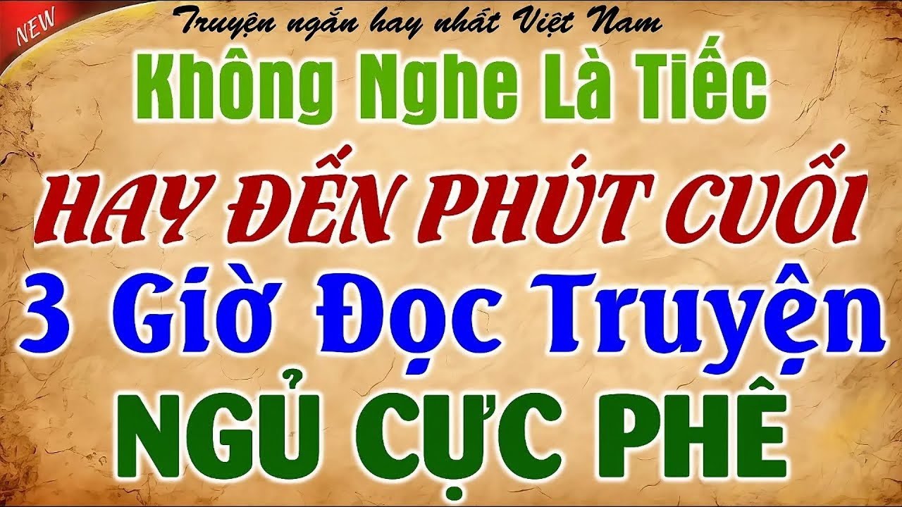 Đọc truyện đêm khuya kèm Tiếng Mưa ngủ cực ngon -  Có Thật 100% – Triệu Người Đã Ngủ Ngon
