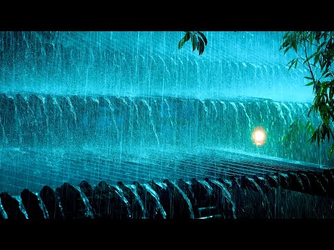 (NO ADS) Real Rain Sounds Will Make You Fall Asleep Instantly | Torrential Rain