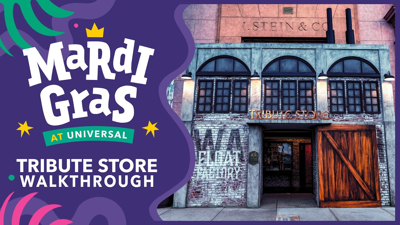EXCLUSIVE First Look at the 2022 Universal's Mardi Gras Tribute Store