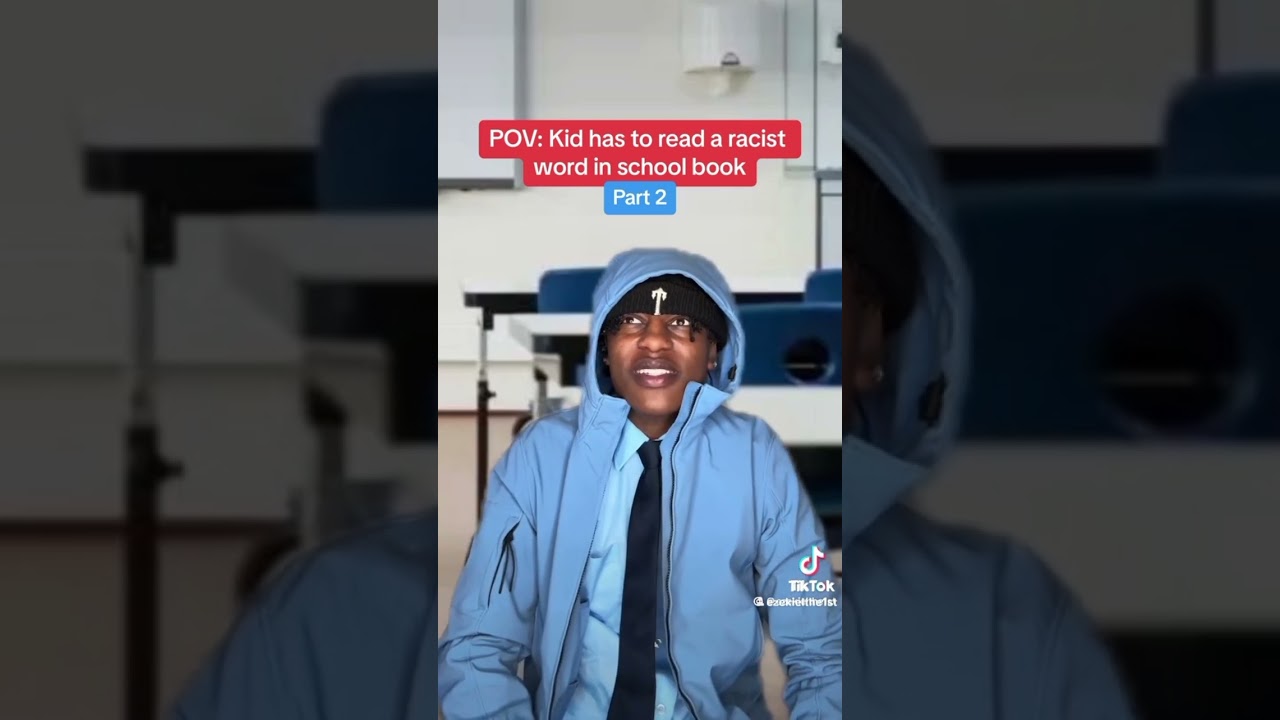 Kid has to read a RACIST word in school book | ezekielthe1st | Compilation