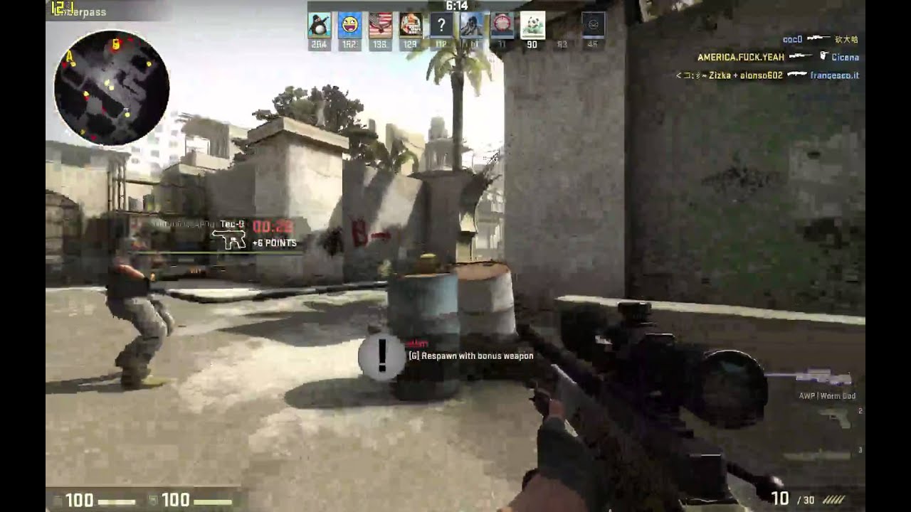 (CS-GO) first game with the worm god - YouTube