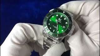 OLEVS Green Hulk Submariner Lookalike - Unboxing & Review