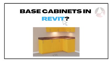 HOW TO MAKE BASE CABINETS IN REVIT #architecture #interiordesign