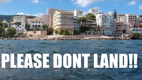 DJI Spark ALMOST LANDED IN THE SEA! (Emergency landing FAIL)