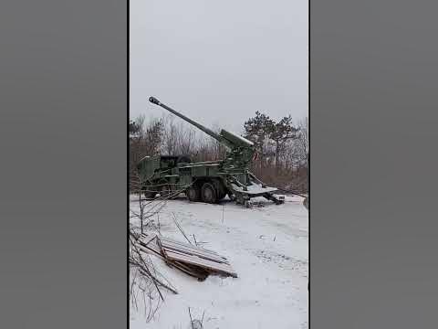 Вітчизняна 2С22 «Богдана» на шасі Татра зі встановленим досилачем.🇺🇦 ...