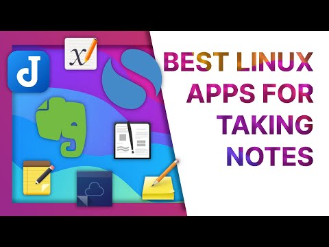 BEST apps for NOTE TAKING on LINUX in 2022