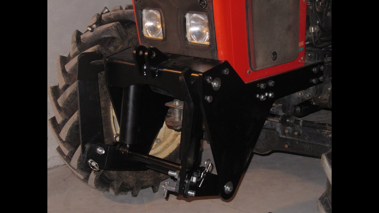 Izdelava prednje hidravlike - Manufacturing front hydraulic