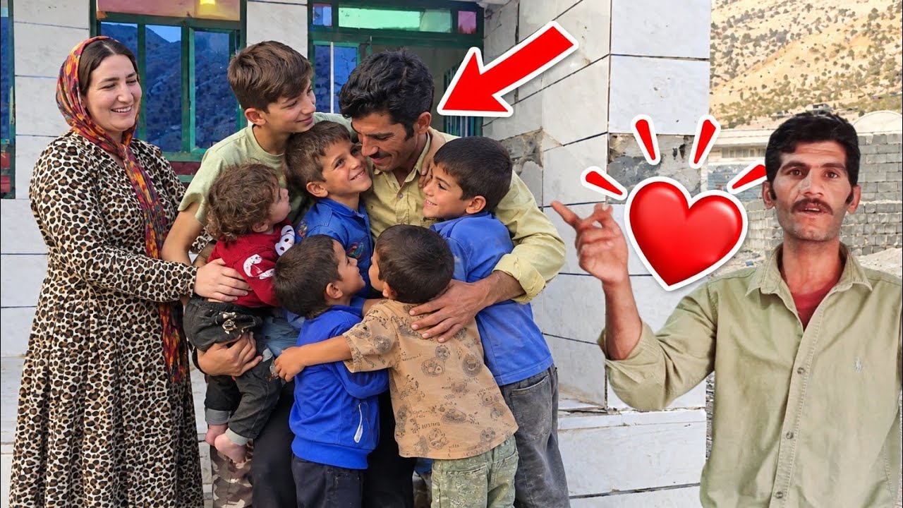 Salar Is Back! 😭❤️ Nazanin and Her Children Cry Tears of Joy 🥹💖