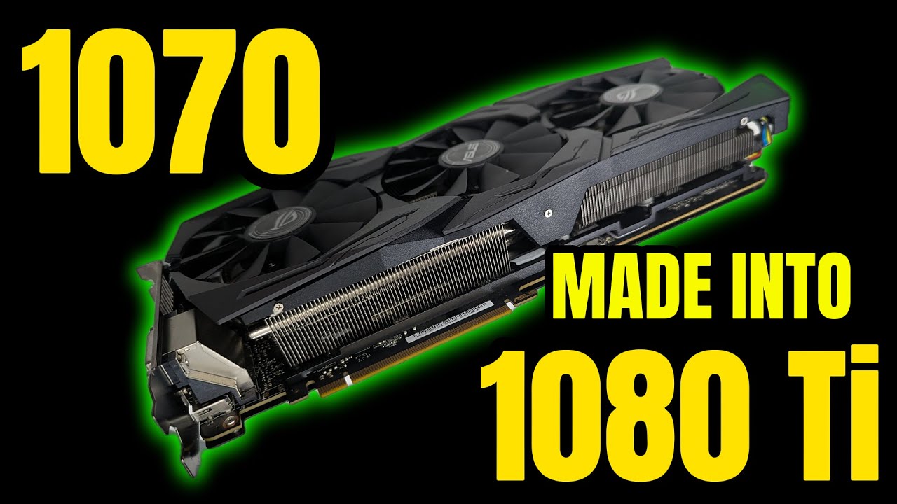 1070 в 1080 Ti: обновление, которое никто не пробовал