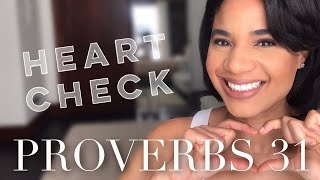 Proverbs 31, Part 2: Heart Check (Verses 10-12)