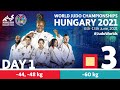 Day 1 - Tatami 3: World Judo Championships Hungary 2021