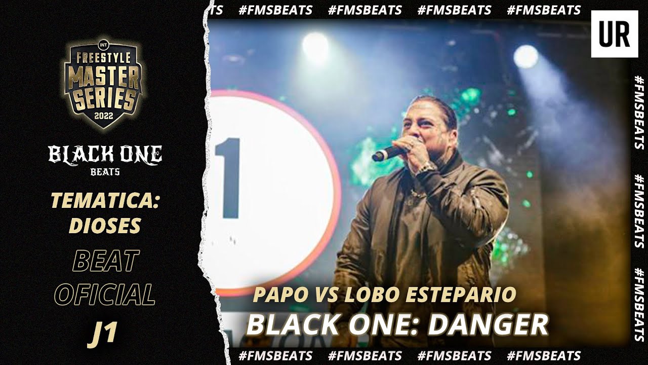 BLACK ONE - DANGER | PAPO VS LOBO - JAFF VS MR EGO INSTRUMENTAL | FMS INTERNACIONAL - ESPAÑA 2O22
