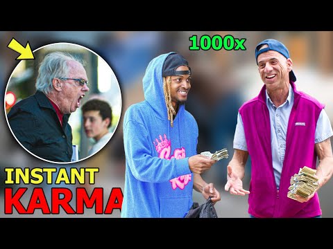 Asking Strangers For Money, Then Giving Them 1000x What They Give Me! (MUST WATCH)