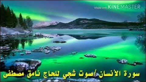 سورة الأنسان بصوت مصطفى نامق رحمه الله