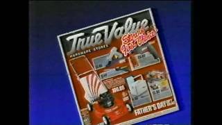 True Value Hardware Stores Father's Day Circular commercial (1988)