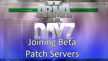 ARMA 2: DayZ Mod — Joining Beta Patch Servers!