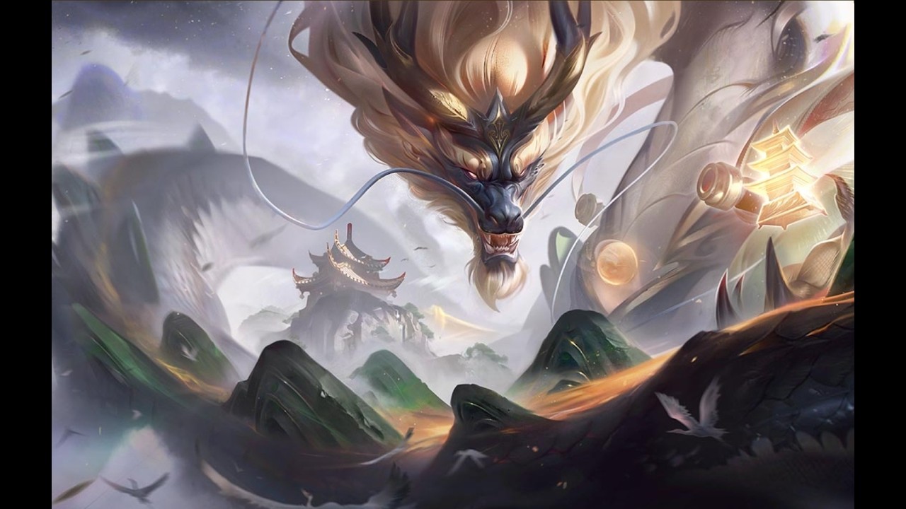 【LOL】神聖造物者 青花瓷 翱銳龍獸