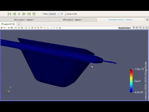 Code Aster Deep Drawing Example II