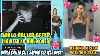Darla Called Clix And Is Really Mad After He Invited 10 Girls At His House