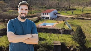 Opnieuw beginnen na mijn breuk - Mijn nieuwe boerderij van 2,5 hectare (VOLLEDIGE TOUR)