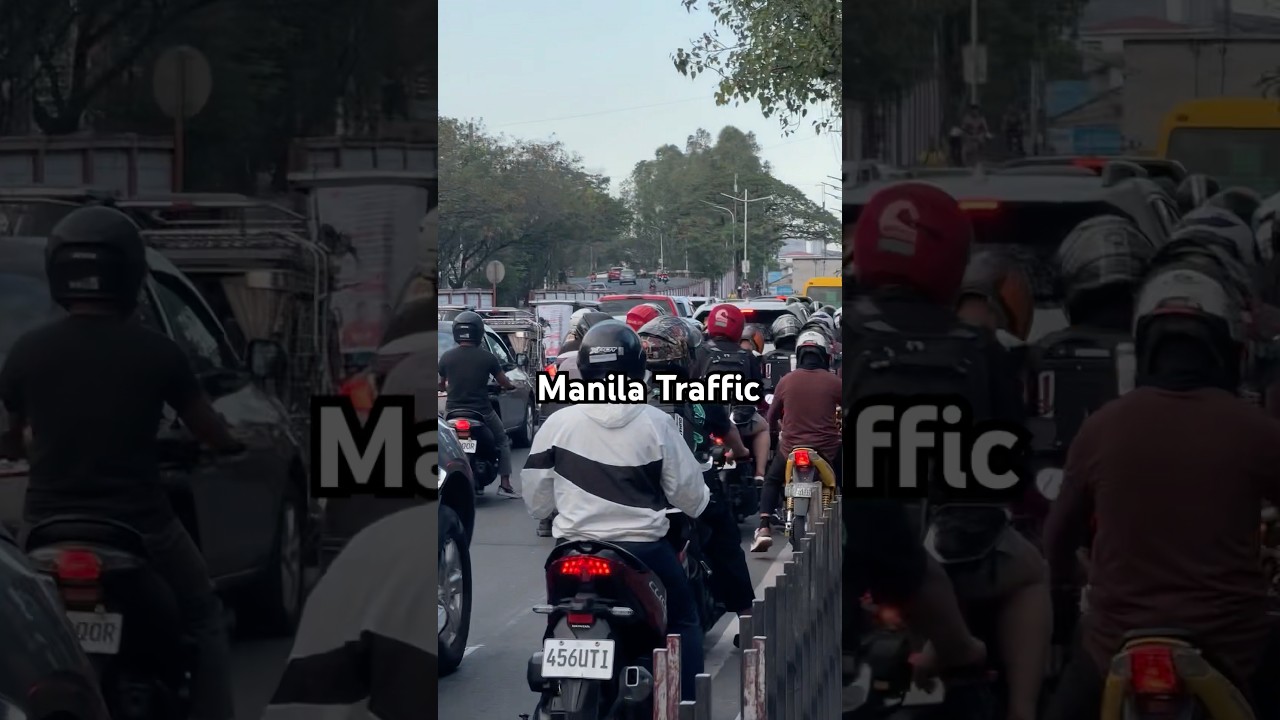 You are not in Manila if there’s no heavy traffic 😅🚗🛵