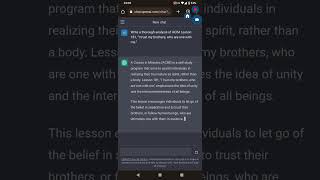 ChatGPT AI Spirituality ACIM Lesson 181 - I trust my brothers, who are one with me