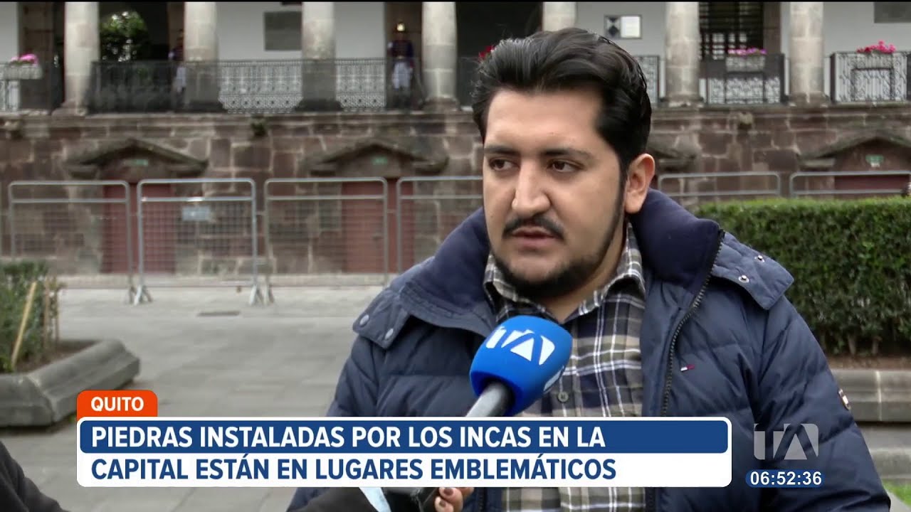 ¿Dónde se encuentran las piedras instaladas por los incas en Quito?